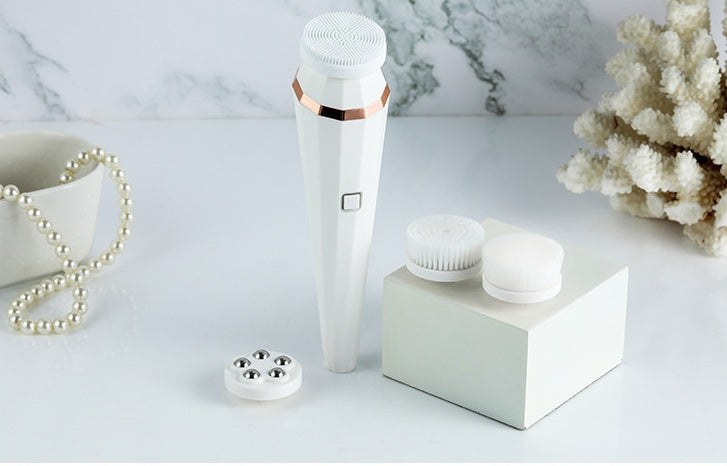 4 In 1 USB Electric Facial Cleansing Brush - Auren