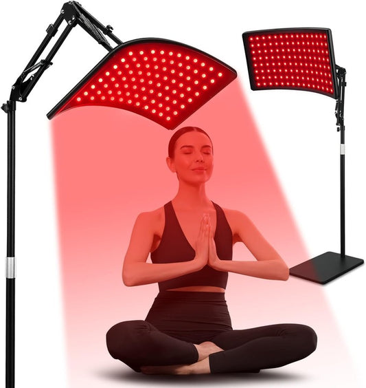 Red Light Therapy Lamp with Stand